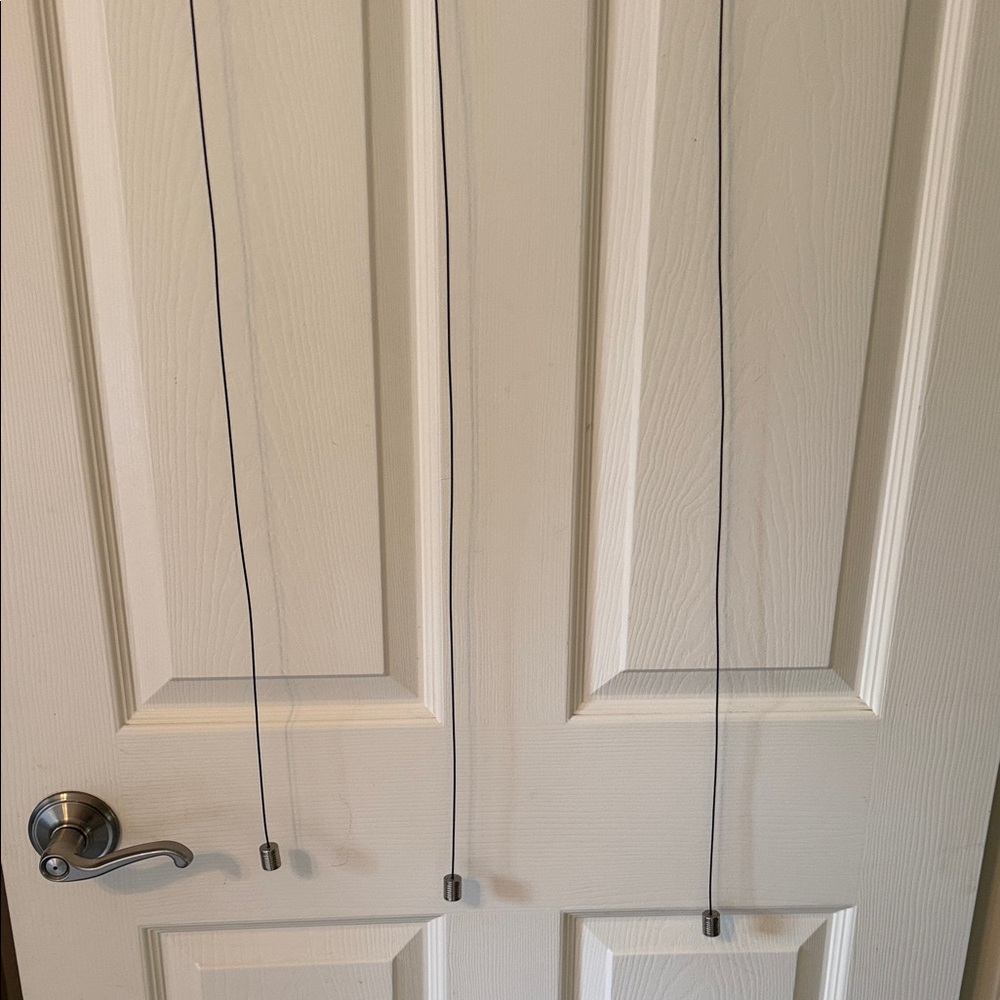Black Metal Wall Hanger with Four Hooks